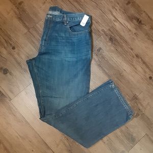 NWT Gap Men's Standard Fit Blue Jeans, 40x34